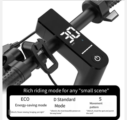 Scooter électrique pliable à pneus larges tout-terrain de 350W avec une puissante batterie au lithium et une autonomie de 30 km par charge