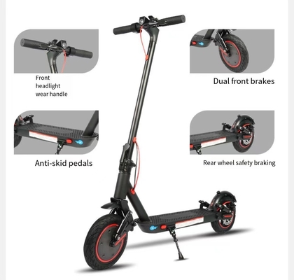 Scooter électrique pliable à pneus larges tout-terrain de 350W avec une puissante batterie au lithium et une autonomie de 30 km par charge