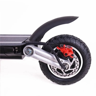 Scooter électrique pliable à pneus larges tout-terrain avec batterie au lithium puissante 119 * 62 * 118cm 55km / h Vitesse 30km portée par charge
