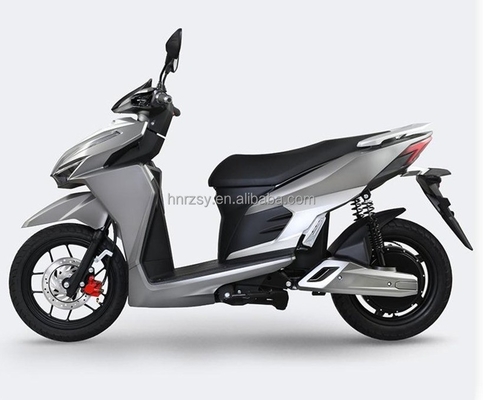 Vélosité élevée 72v 2000w Motocycle électrique 2 personnes Scooters à cyclomoteur électrique de taille 1958*470*1113mm et vitesse de 60km/h