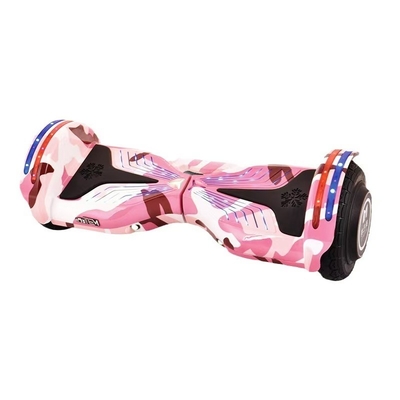 Hoverboard tout-terrain chic de 8 pouces avec lumières Scooter à deux roues avancée avec brevet d'apparence
