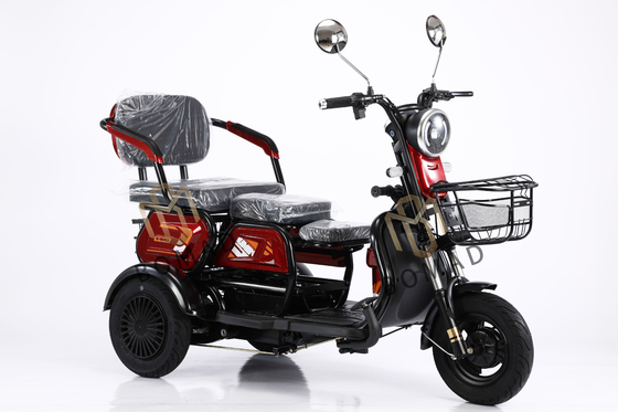 50 à 70 km kilométrage de conduite 2024 vélo électrique tricycle moto pour 3 passagers