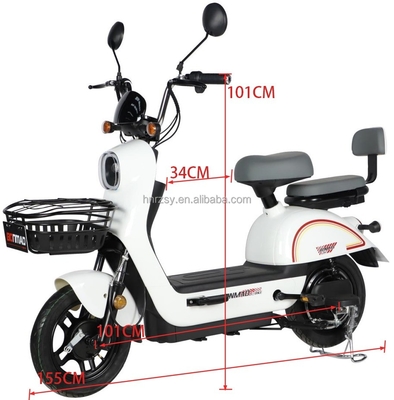 Vitesse maximale de 30 à 50 km/h Batterie au lithium au plomb acide 350w Vélo électrique National Standard Scooter électrique Vélo électrique pour adultes