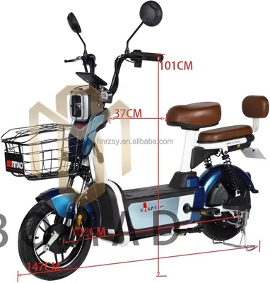 Vitesse maximale 30-50km/h 48V 350W batterie électronique pour adultes vélo électrique vélo électrique vélo électrique