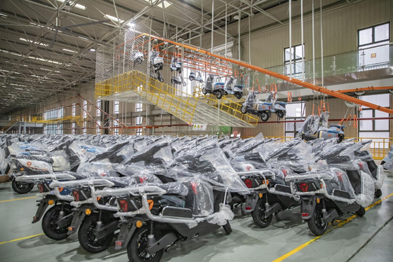 Moto électrique 48V 350W scooter électrique standard national pour adultes