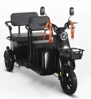 801-1000W Tricycle électrique fermé semi-fermé pour le passager âgé à son meilleur