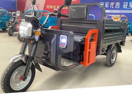 Tricycle électrique de 1000W pour la distribution de marchandises et la livraison express