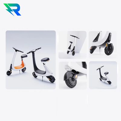 Scooter électrique à 2 roues de 10 pouces avec conception de sécurité de siège Moteur 400w Vitesse maximale 24 km/h Autonomie par charge 60 km