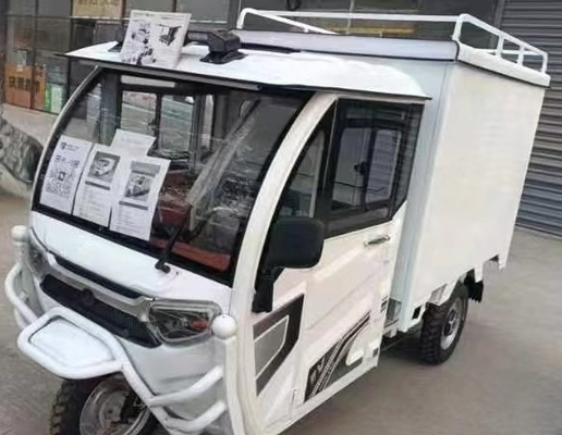 Un tricycle électrique spacieux de 1000 W pour un transport de passagers confortable et pratique