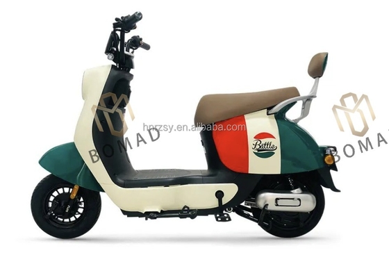 Motocycle électrique à cadre en acier 48v 350w National Standard Electric Scooter avec batterie Down Tube