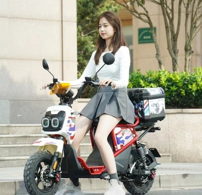 Auto électrique à batterie au lithium de 1200w pour adultes 2024 Type de motocyclette Motocyclette de tourisme Vitesse maximale 61 80km/h Deux roues