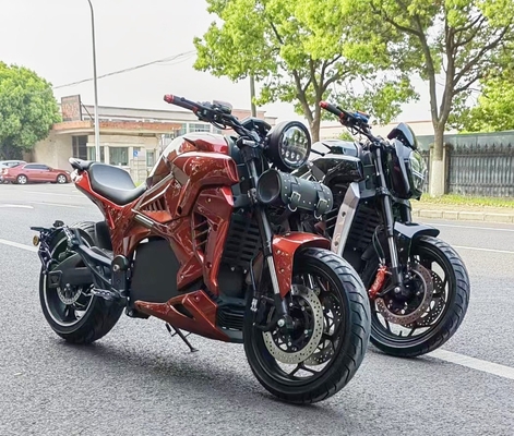 Voiture électrique à grande vitesse avec batterie 72V avant et frein à disque arrière à double ascension