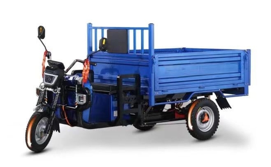 Motocyclette de charge électrique à trois roues de 60V avec un kilométrage ≥ 90 km et une conception durable