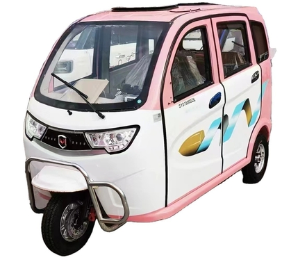 Tricycle électrique à moteur de 800W pour adultes 3 roues 3.75-15 Taille du pneu Système de freinage à tambour avant à tambour arrière