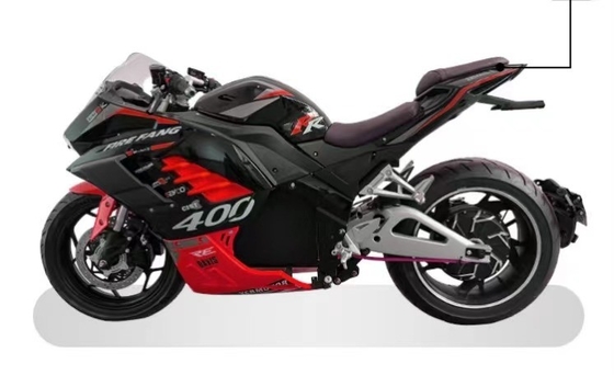 2024 Moto électrique à 2 roues de course Max. Vitesse 72V Voltage 3000w Haute puissance Vélo électrique Scooter pour adultes