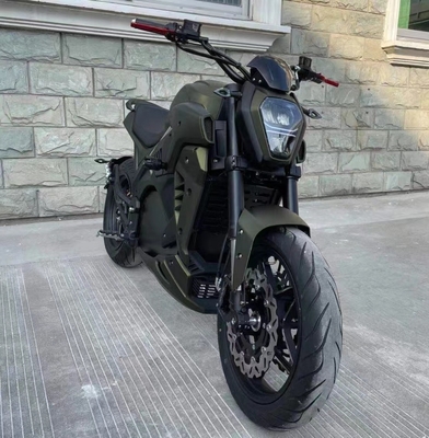 2024 Moto électrique à 2 roues de course Max. Vitesse 72V Voltage 3000w Haute puissance Vélo électrique Scooter pour adultes
