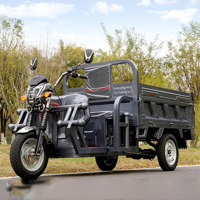 2 tricycles électriques de transport de passagers avec boîte de chargement 60V 1000W moteur CC et performance