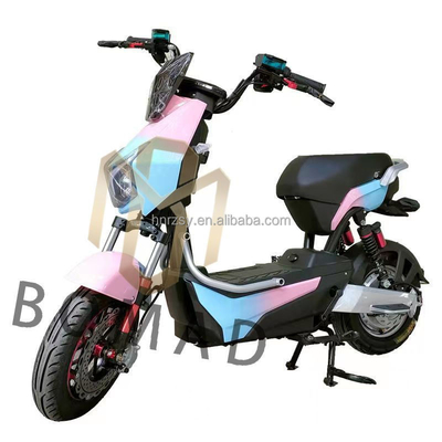 Véhicule électrique de la ville vélo scooter électrique vélo avec des matériaux en bas du tube position de la batterie et système de freinage de la ligne de freinage