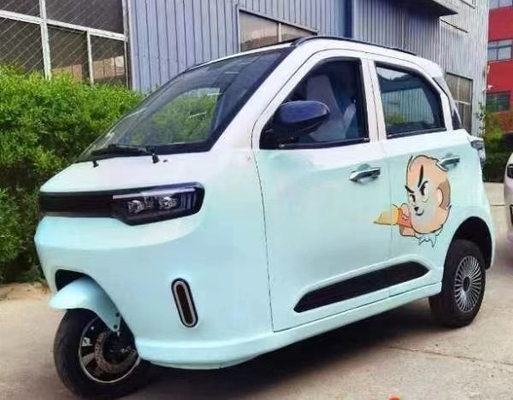 Système de freinage à tambour avant à tambour arrière 500w Tricycle électrique pour adultes Transport de marchandises et deux sièges