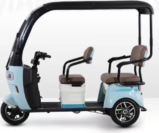 3 roues tricycle électrique pour adultes pneu 3.75-15 Transport de marchandises