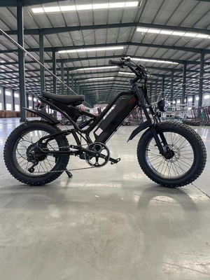 3000W vélo tout-terrain électrique autonome Votre meilleur compagnon en plein air avec une autonomie par puissance de 60 km et une batterie de 7 Ah