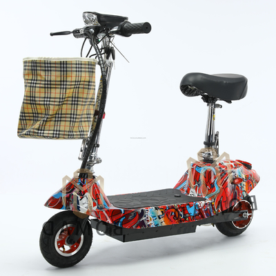 Scooter électrique amovible de 800w Mobilité pratique unique avec une taille de roue de 14 cts et un temps de charge de 3 heures