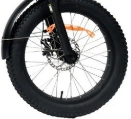Petits vélos électriques verrouillés à la chaîne verte avec batterie intégrée et autonomie de 60 km par puissance
