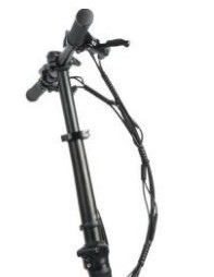Vélo de mobilité électrique pliable de 1000 W avec moteur à moyeu arrière et temps de charge 3 heures de conduite autonome