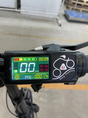 Cadre en acier Moteur à moyeu arrière Vélo électrique Petite chaîne pliante verrouillée et très recherchée