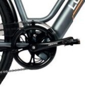 Sensor intelligent 26 pouces vélo électrique chinois-fabriqué scooter de loisirs à vitesse variable pour hommes et femmes