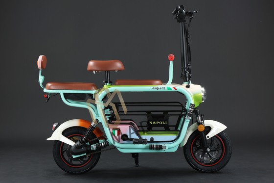 Vélo électrique compact avec alimentation par batterie au lithium et temps de charge rapide