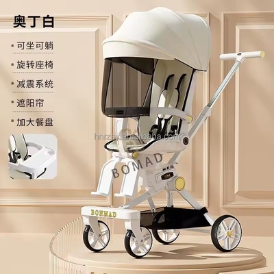 Cadre en acier au carbone Carrosserie pour bébé de paysage pour minibike / Pocketbikes 3 en 1 poussette