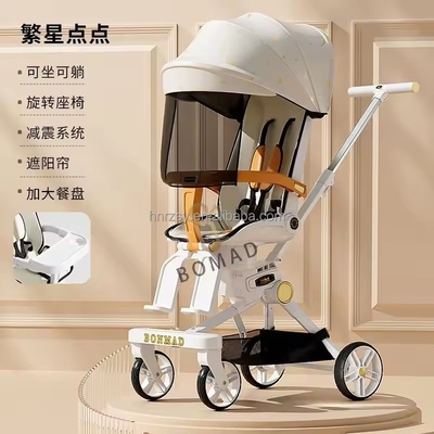 Cadre en acier au carbone Carrosserie pour bébé de paysage pour minibike / Pocketbikes 3 en 1 poussette