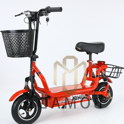 Scooter électrique 48V Mini Véhicule électrique 2 roues 2 personnes Vélo électrique à vitesse max. 40 60km/h