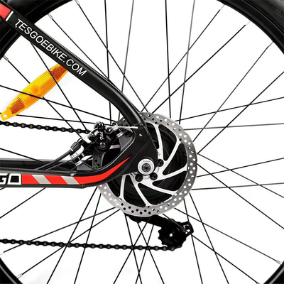 Vélo électrique 48V 350W 10.4AH Longue portée Vélo électrique avec batterie intégrée