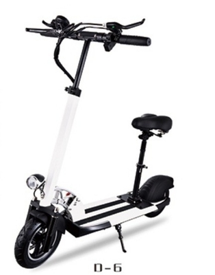 Scooter électrique pliable haute résistance 8,5 pouces Smart Sensor Technology Vite réglable à deux roues pour les coureurs intelligents