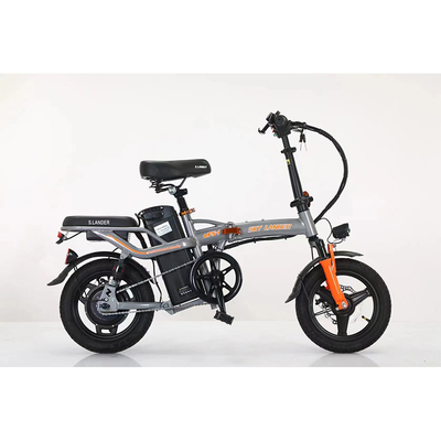 36 V électrique pliable à vélo de la chaîne de verrouillage de voiture électrique avec la conception et la largeur de pneu 26 * 2.6