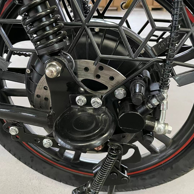 48v Full Suspension Mid Drive Ebike Cadre en aluminium avec moteur central 250w 500w VTT électrique