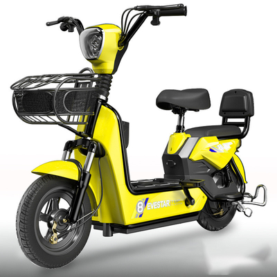 Vélo électrique de ville 26 pouces pneu gras Vélo électrique avec couleur personnalisée et alimentation en batterie au lithium