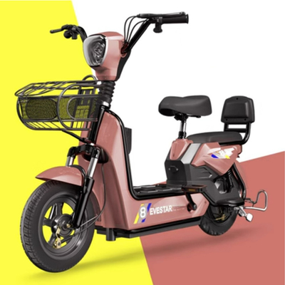 Vélo électrique de ville 26 pouces pneu gras Vélo électrique avec couleur personnalisée et alimentation en batterie au lithium