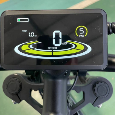 Vélo électrique avec moteur à moyeu arrière et batterie au lithium à 18 vitesses