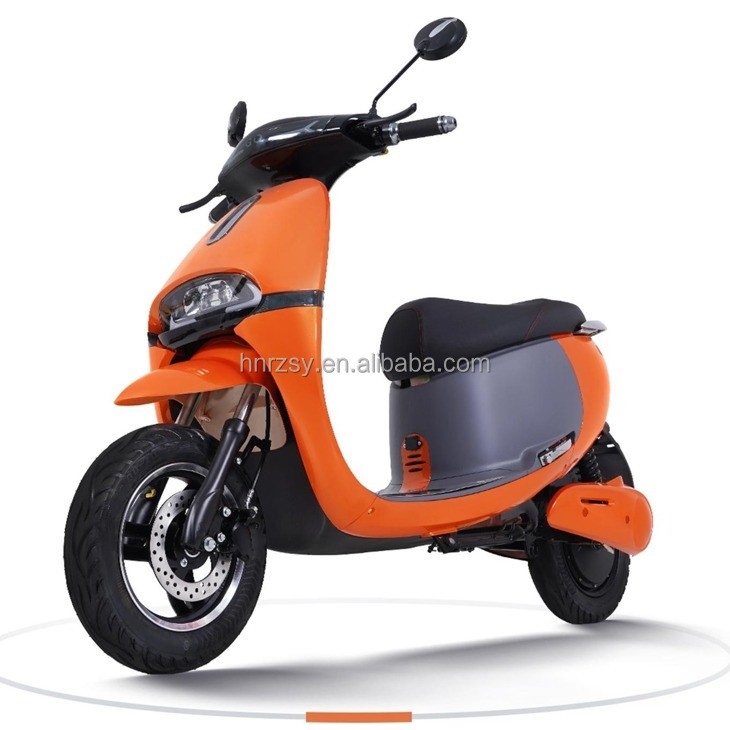 2024 60v 72v 1000w Motorcycle électrique Motocycle électrique pour 2 personnes Scooters électriques pour la circulation urbaine Charge de 100kg Vitesse 45km/h