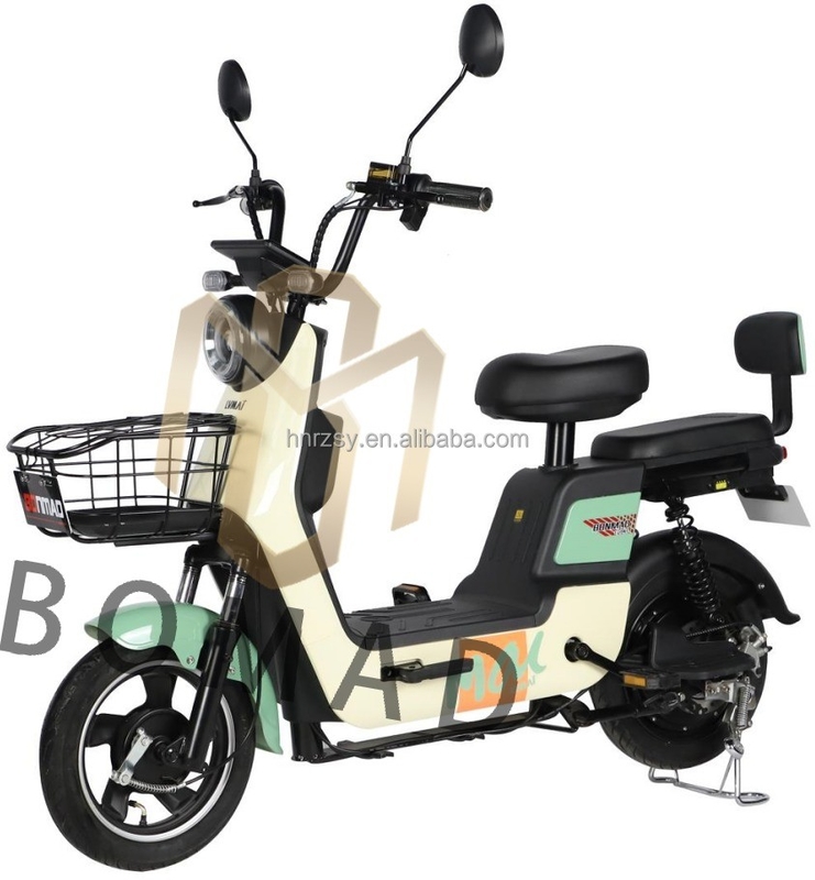 Scooter électrique standard national de 48V 350W avec 3 vitesses et système de freinage de la ligne de freinage