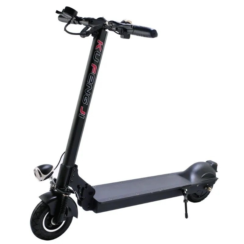 Capacité de la batterie 10Ah 350w Scooters électriques rapides Noir Couleur personnalisée 2 roues Kick Electr Scooter Electrico E-Scooter pliable pour adultes