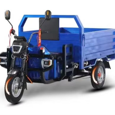 Motocyclette de charge électrique à trois roues de 60V avec un kilométrage ≥ 90 km et une conception durable