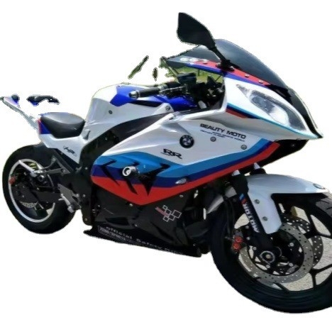 2024 Moto électrique à 2 roues de course Max. Vitesse 72V Voltage 3000w Haute puissance Vélo électrique Scooter pour adultes