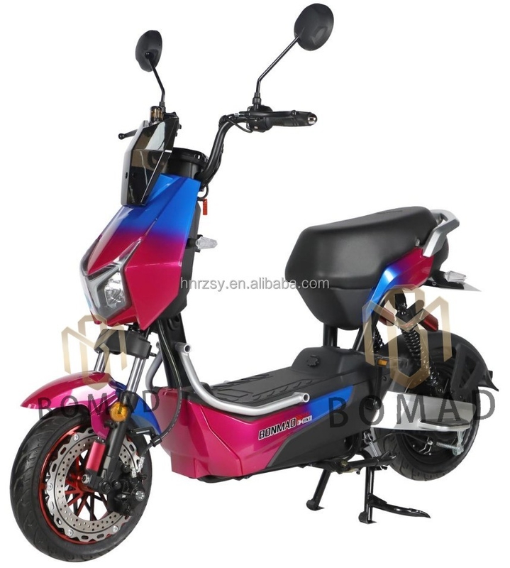 Véhicule électrique de la ville vélo scooter électrique vélo avec des matériaux en bas du tube position de la batterie et système de freinage de la ligne de freinage