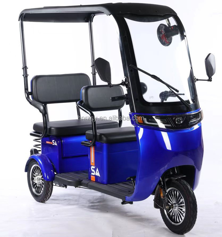 Tricycle électrique Tricycle électrique pour adultes 48v 60v 72v Capacité de charge utile ≥ 400kg Capacité de classement ≥ 25° General Electric