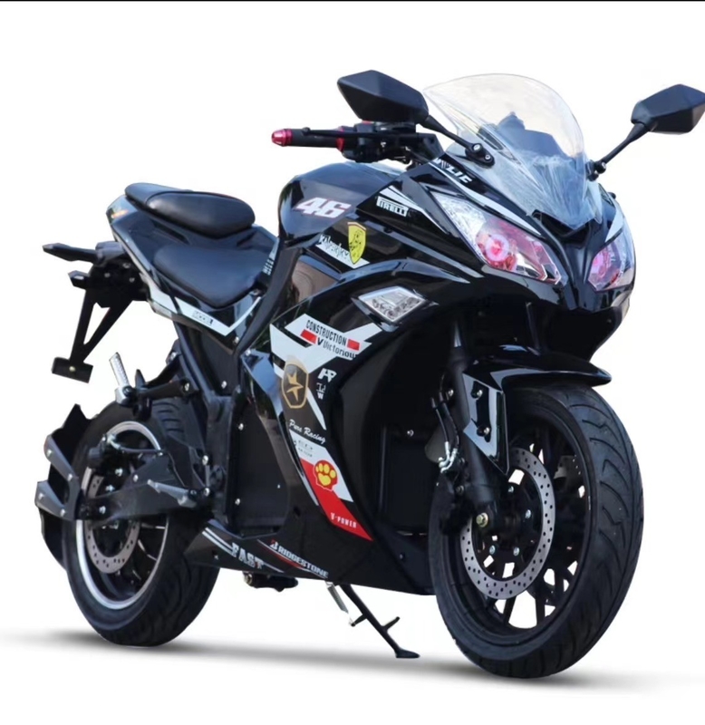 Batterie au lithium couleur personnalisée pour moto électrique Max. vitesse 75km/h 2000w Moped électrique 5000w