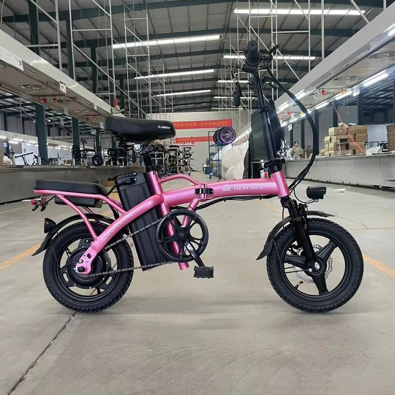 Vélo électrique pliable à deux roues avec pédale et autonomie électrique 60 km par puissance Temps de charge 3 heures